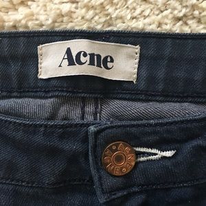 Skinny leg Acne jeans